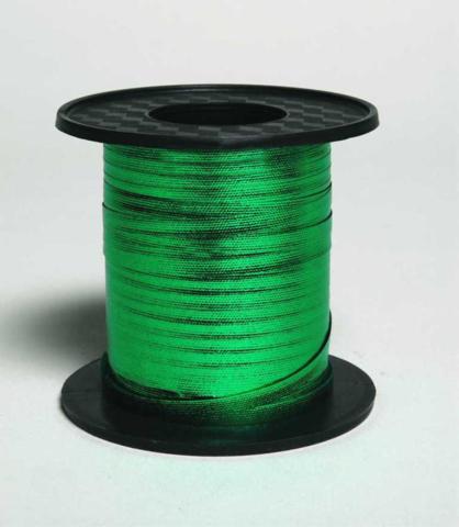 Metallic Curling Ribbon 225m Reel Green