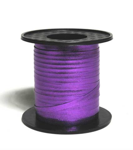 Metallic Curling Ribbon 225m Reel Purple