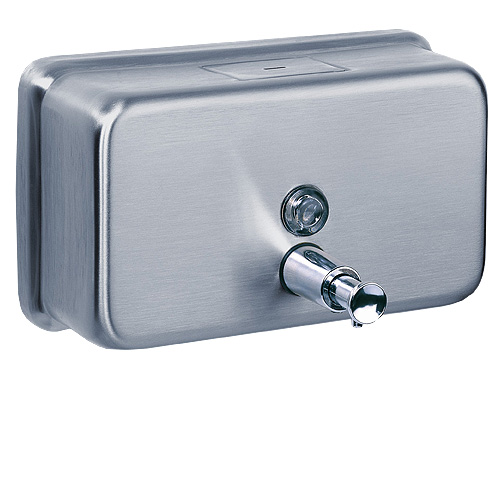 Soap Dispenser Stainless Steel Horizontal 1.2L Bulk Liquid