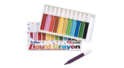 Artline Liquid Crayon Pack of 12