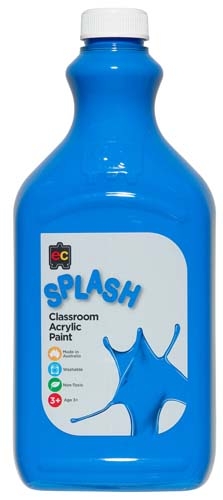 Splash Acrylic 2Lt Sky Blue Cobalt