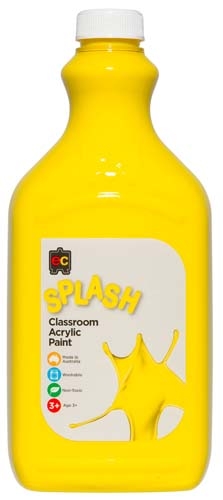 Splash Acrylic 2Lt Sunshine Yellow