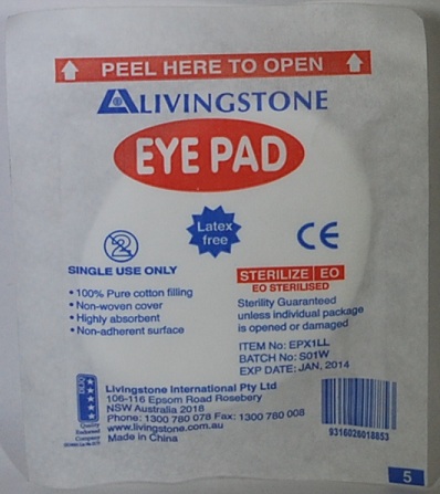 Eye Pad Wound Dressing Ster. ea