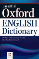 Dictionary Essential Aust. Oxford