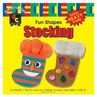 Fun Shapes Stocking 15x15cm Pack of 24