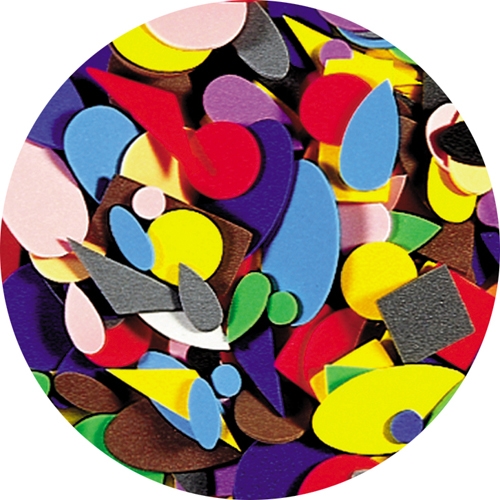 EC Foam Shapes - Assorted Shapes Colours Pack of 250