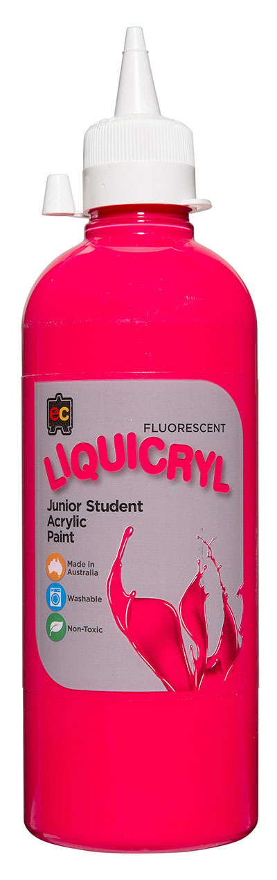Liquicryl Fluoro 500ml Pink