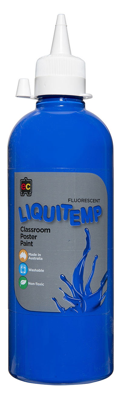 Liquitemp Fluoro 500ml Matt Blue