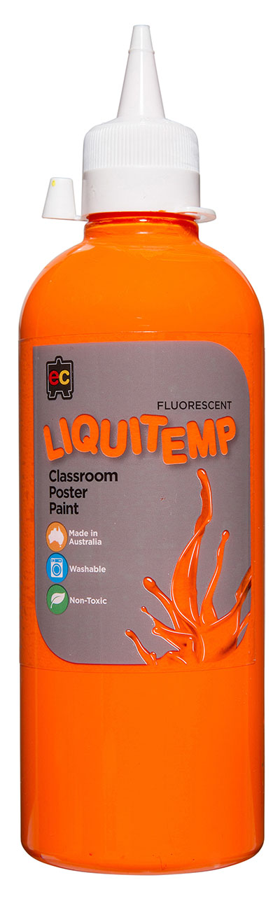Liquitemp Fluoro 500ml Matt Orange