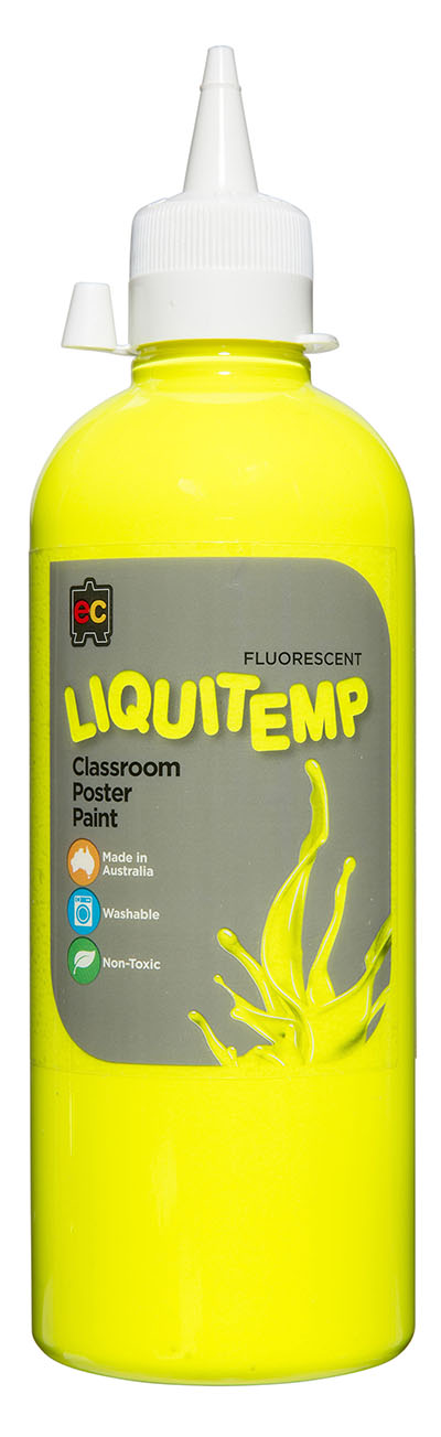 Liquitemp Fluoro 500ml Matt Yellow