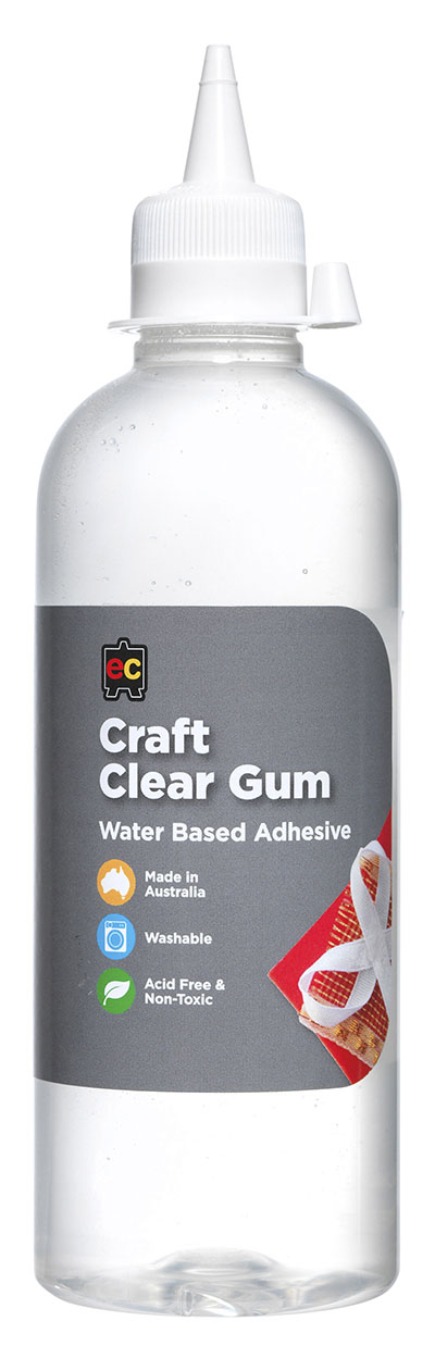 EC Clear Craft Gum 500ml