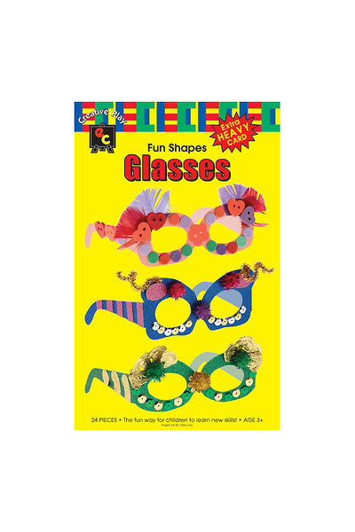 Fun Shapes Glasses Pack of 24