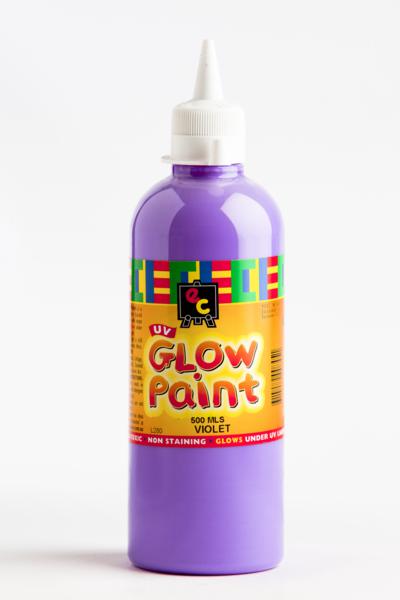 UV Glow Paint 500ml Violet