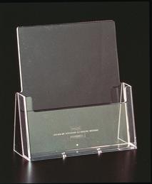 Brochure Holder A4 Single Counter Clear