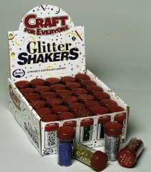 Glitter Shakers - Alpen Box of 30 (5 x 6 Colours)