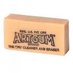 Eraser General Art Gum Natural 50x25x25mm EACH