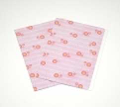 Manilla Folders A4 260gsm Pink Flowers Pack of 5