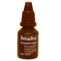 Antiseptic - Betadine Antiseptic Liquid 15ml