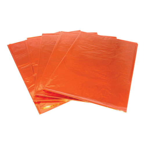 Translucent Sheets 725mm x 1m Orange Pack of 25