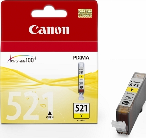 Canon CLI-521Y Yellow Cartridge