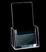 Brochure Holder DL Single Counter Clear