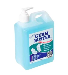 Germ Buster A/Bact Waterless Sanitizer 1L Pump-Pak