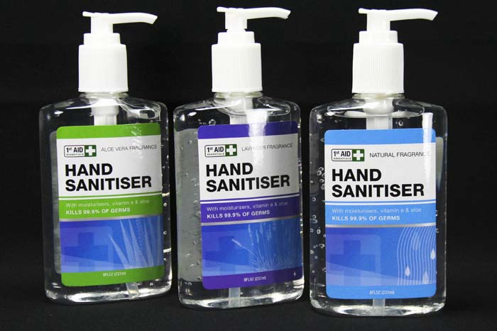 1st Aid Essentials Hand Sanitizer 237ml Pump-Pak ea