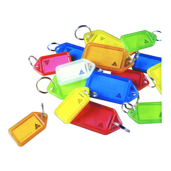 Key Tag Kevron Assorted Colours EACH