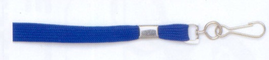 Lanyard - Safety Release & D-Clip 50cm Blue EACH