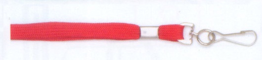 Lanyard - Safety Release & D-Clip 50cm Red EACH