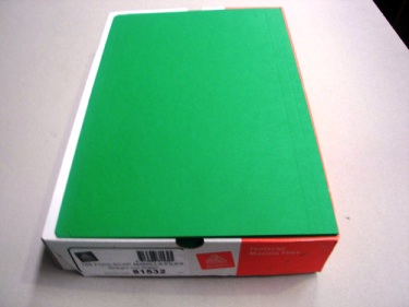 Manilla Folders Foolscap Green Box of 100