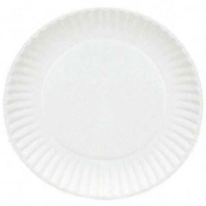 Uncoated Paper Plates 235mm Pack of 50