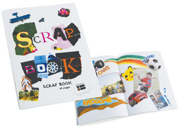 Quill Scrap/Activity Book 64 Page