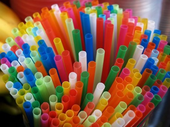 Straws Plastic Std Assorted 10 Colours 500 / Bag