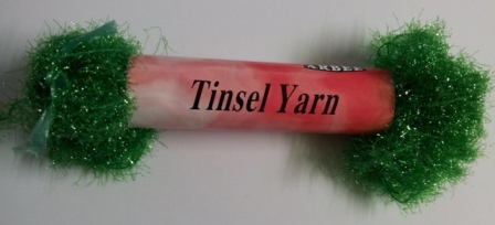 Tinsel Yarn 25m Green