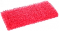 Utility Pad Red Cleaning 250x115x25mm