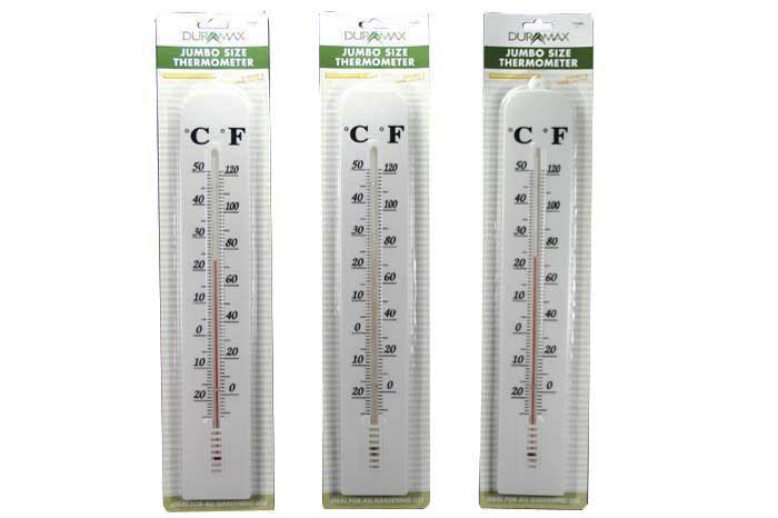 Thermometer Jumbo Wall Hang Indoor/Outdoor 40cm