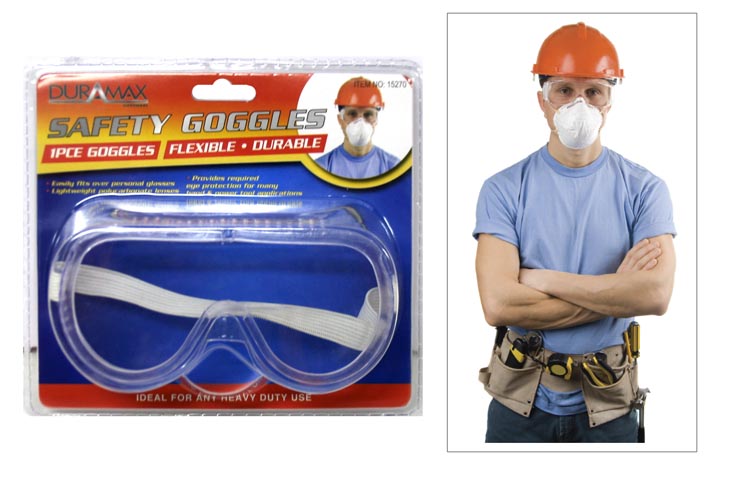 Safety Goggles Flexible Durable