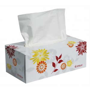 Facial Tissues 2 Ply Virgin White Stella Soft 180's EACH