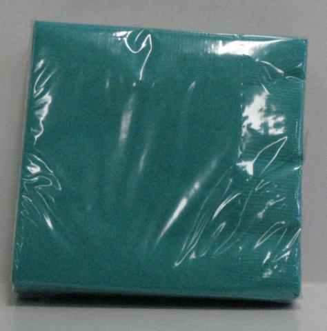 Alpen 2Ply Dinner Serviettes 400x400mm Teal Pack of 125