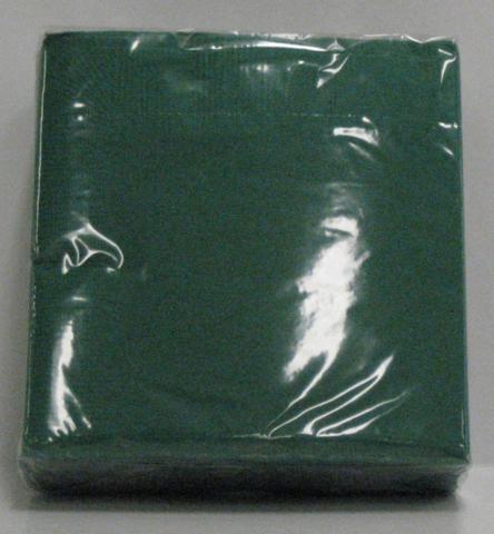 Alpen 2Ply Dinner Serviettes 400x400mm Dark Green Pack of 100