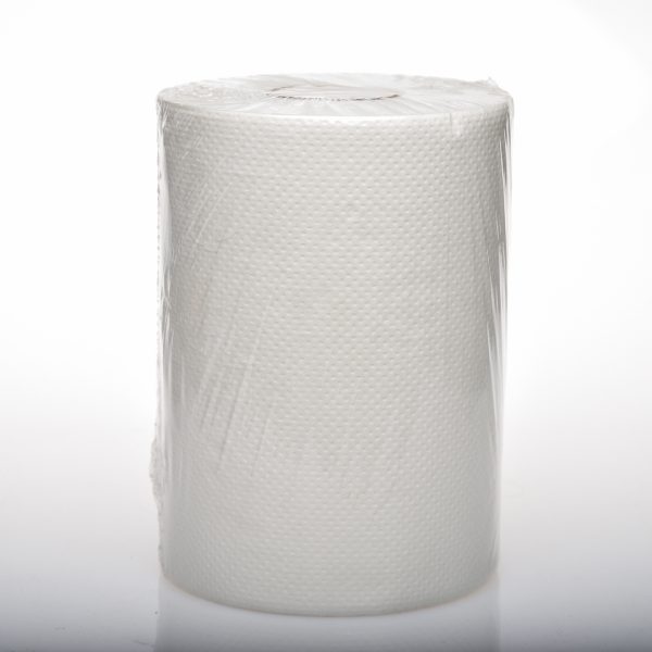 Roll Towel - 4580 - Stella Virgin White (18cm x 80m) 16/Ctn