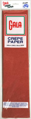 Gala Crepe Paper 50cm x 240cm Ruby