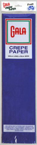 Gala Crepe Paper 50cm x 240cm French Blue