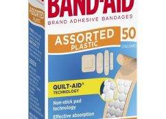 Adh. Shapes Bandaid Brand Pk50 Asst