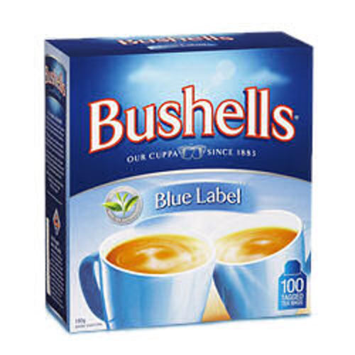 Bushells Tea Cup Bags Tagged Pack of 100