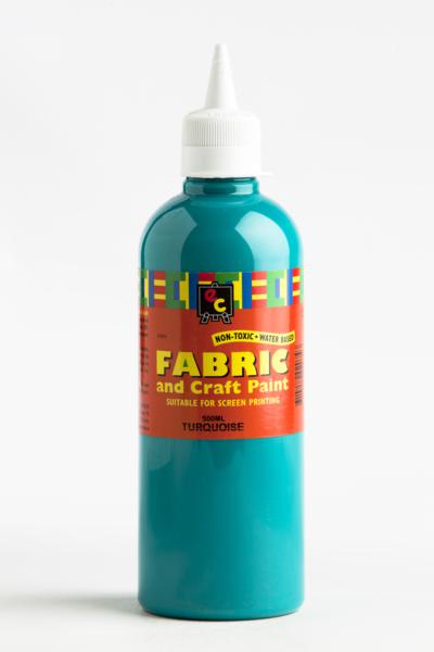 Fabric & Craft Paint 500ml Turqoise