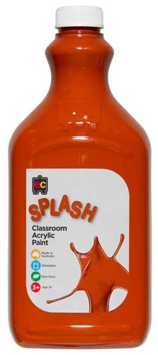 Splash Acrylic 2Lt Choc Fudge Brown