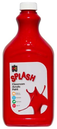 Splash Acrylic 2Lt Poppy Magenta