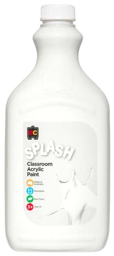 Splash Acrylic 2Lt Snowball White